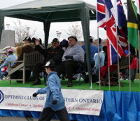 Oktoberfest float with SPO President Mark Kerr (2009)